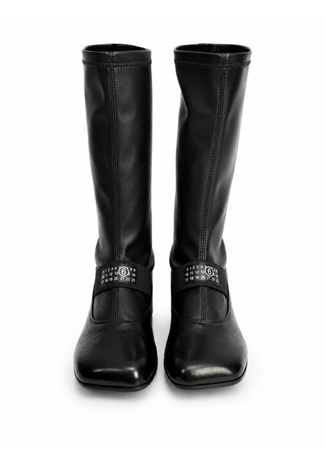 Stivale alto con logo MM6 KIDS MAISON MARGIELA | 838961